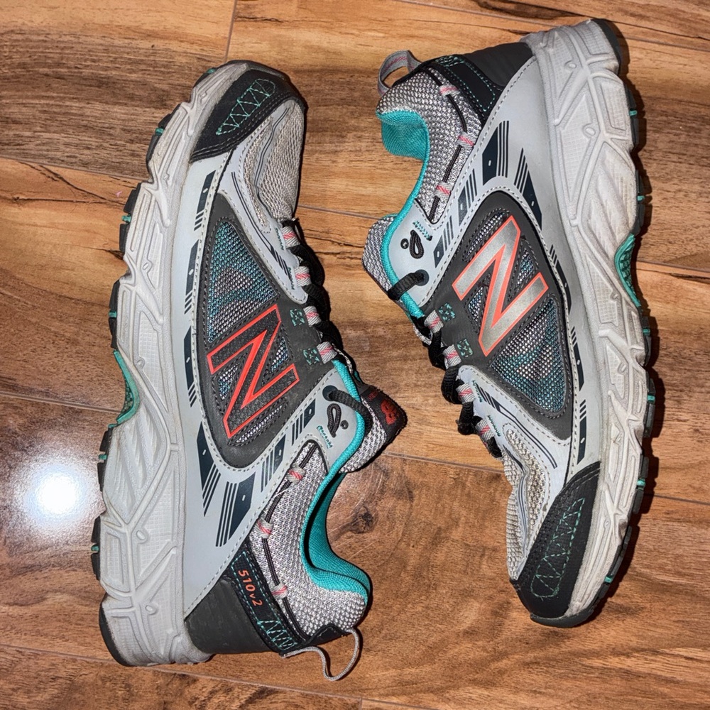 New Balance Women’s 510v2 Trail Running Shoes, Gray - size 10 - Picture 3 of 10